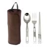 Outdoor Tableware Set Camping Barbecue Tableware Picnic Bag