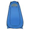 Pop Up Privacy Shower Tent Quick Setup Waterproof Zipper Closure Portable Outdoor Changing Room for Camping Beach RV Travel Compact Bath Tent with Com