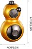 Torch Lighter, Black Myth Gourd Shape Lighter, Metal Windproof Torch Lighter, Portable Lighter, Flame Size Adjustable refillable Gas Lighter
