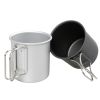 Portable Outdoor Camping Water Cup with Foldable Handle